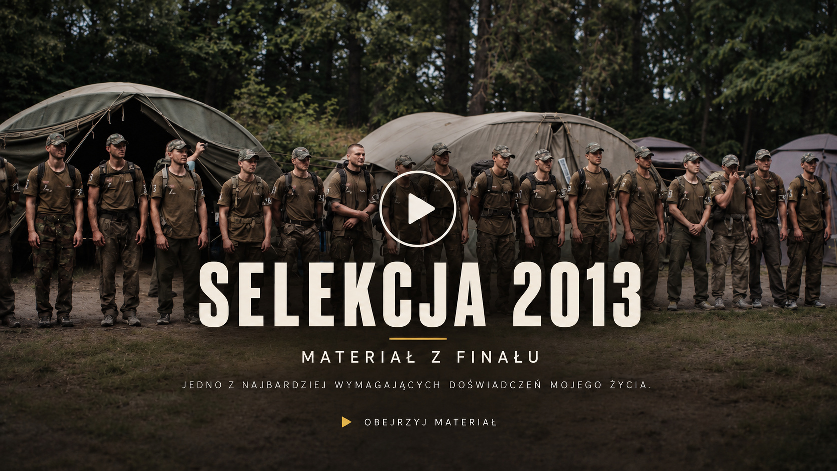 Materiał wideo z finału Selekcji 2013